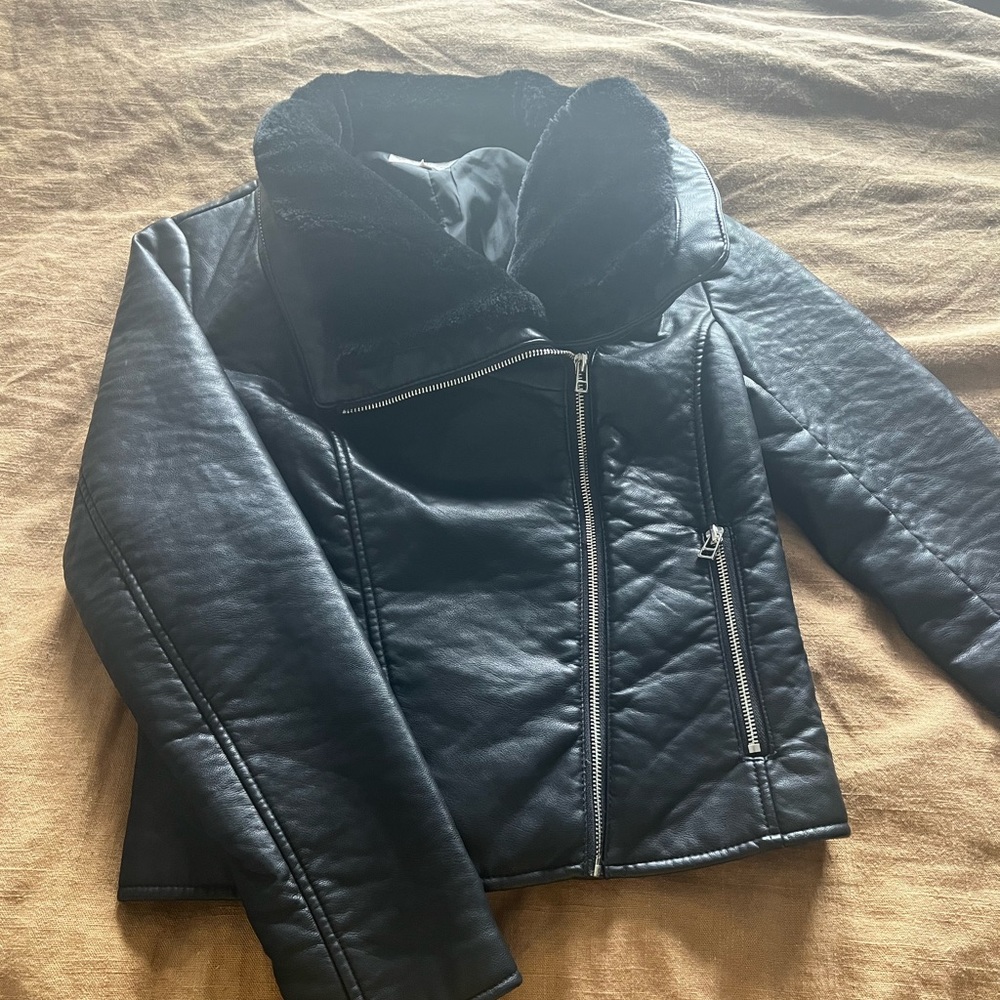 Leather jacket